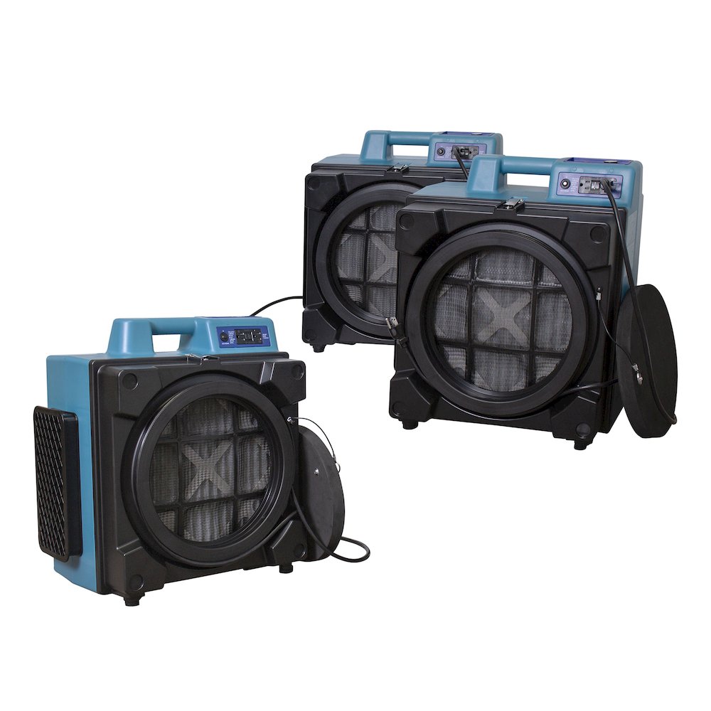 3 Stage Filtration HEPA Purifier System, Negative Air Machine and Hour Meter. Picture 8