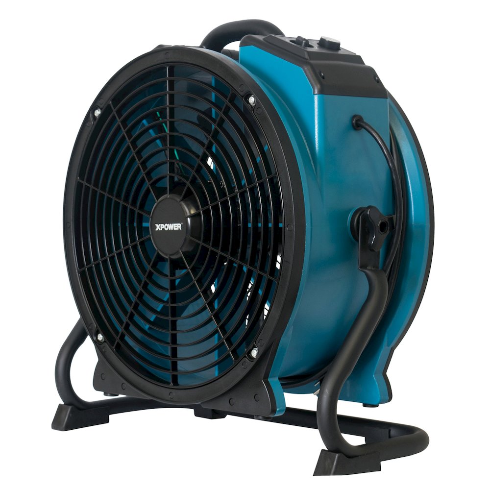 1/3 HP 3600 CFM 5 Speed Portable 18" Grade Utility Fan. Picture 14