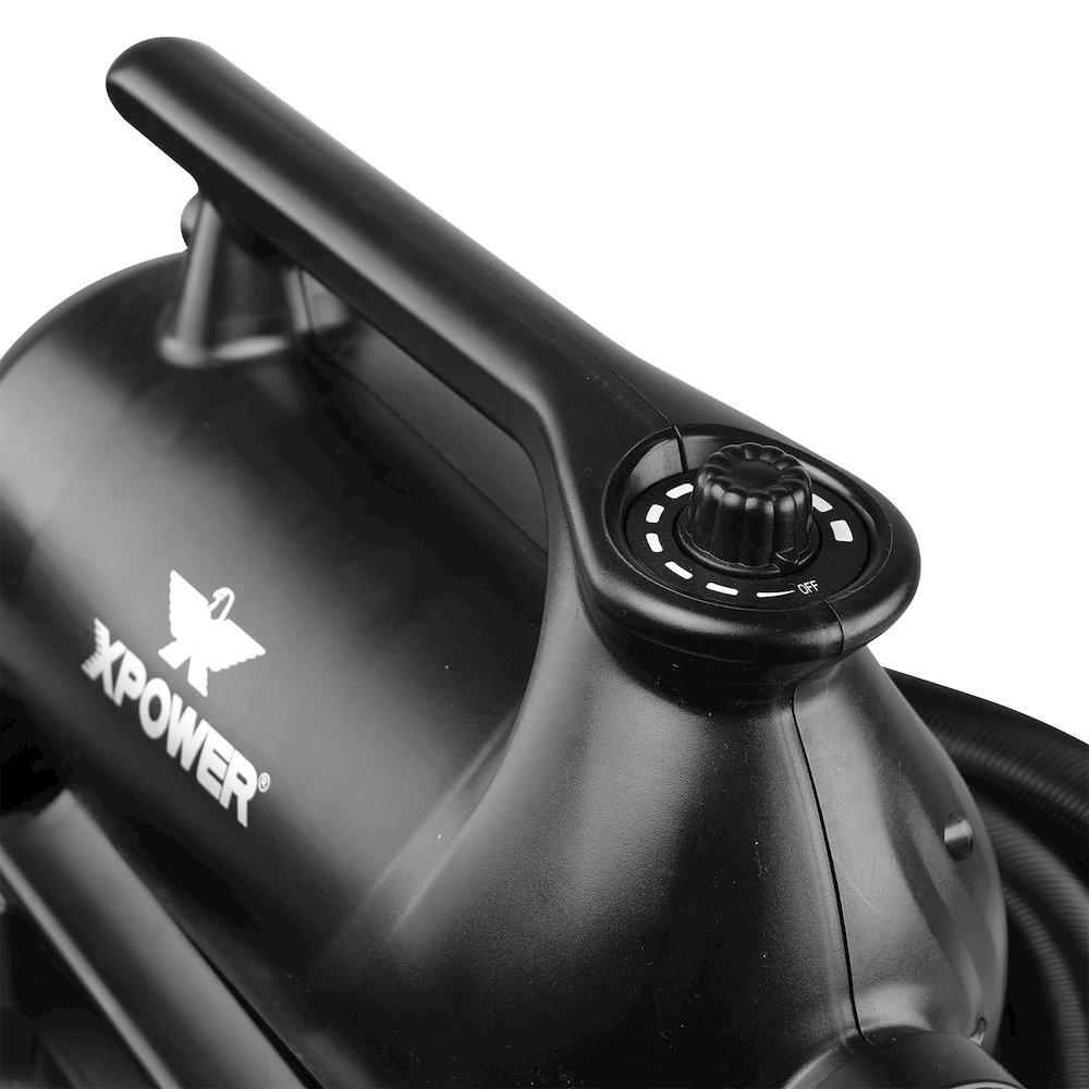 Professional Car Dryer Blower with Mobile Dock with Caster Wheels. Picture 5