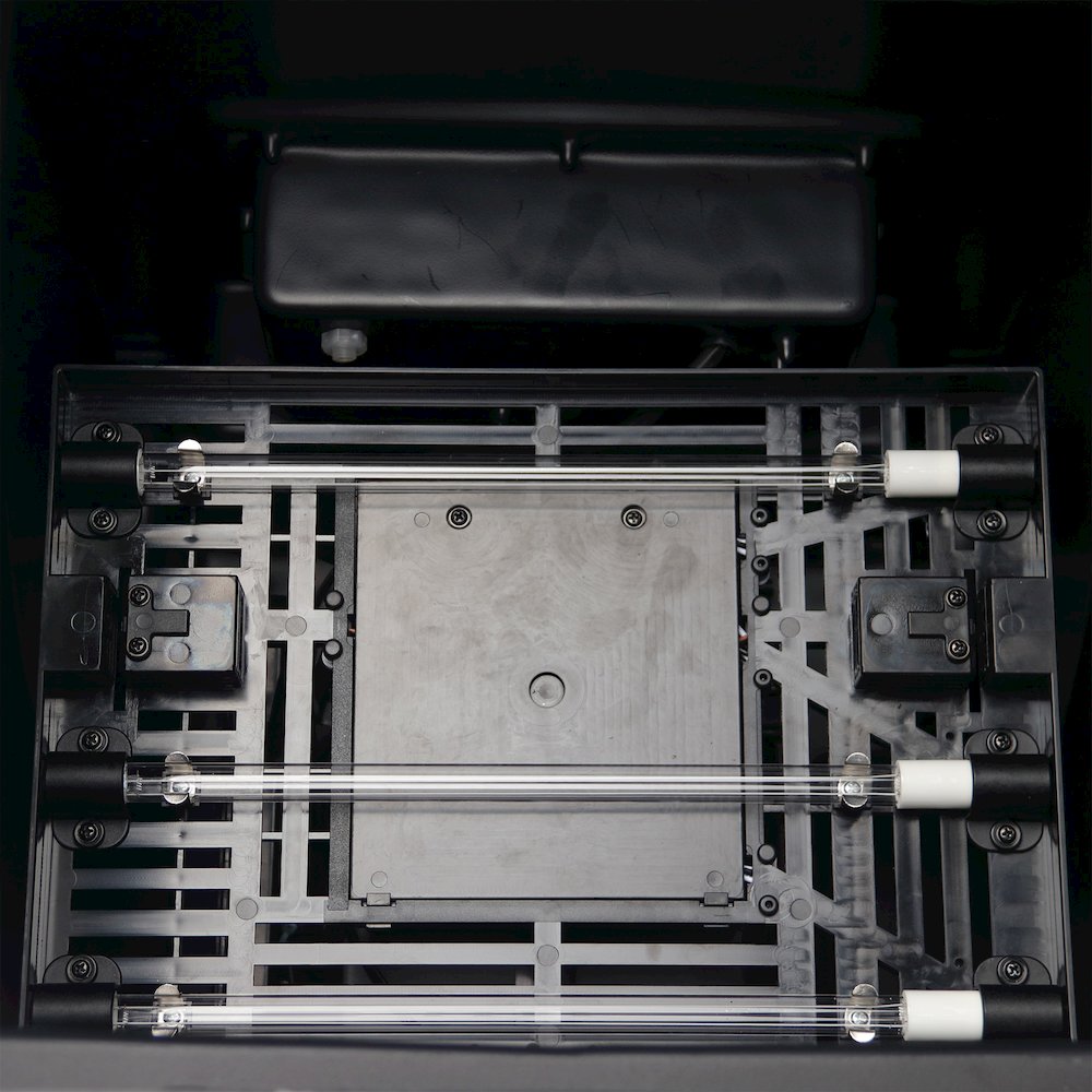HEPA Filtration Air Purification System with Dual UV-C Lights & PM2.5 Sensor. Picture 2