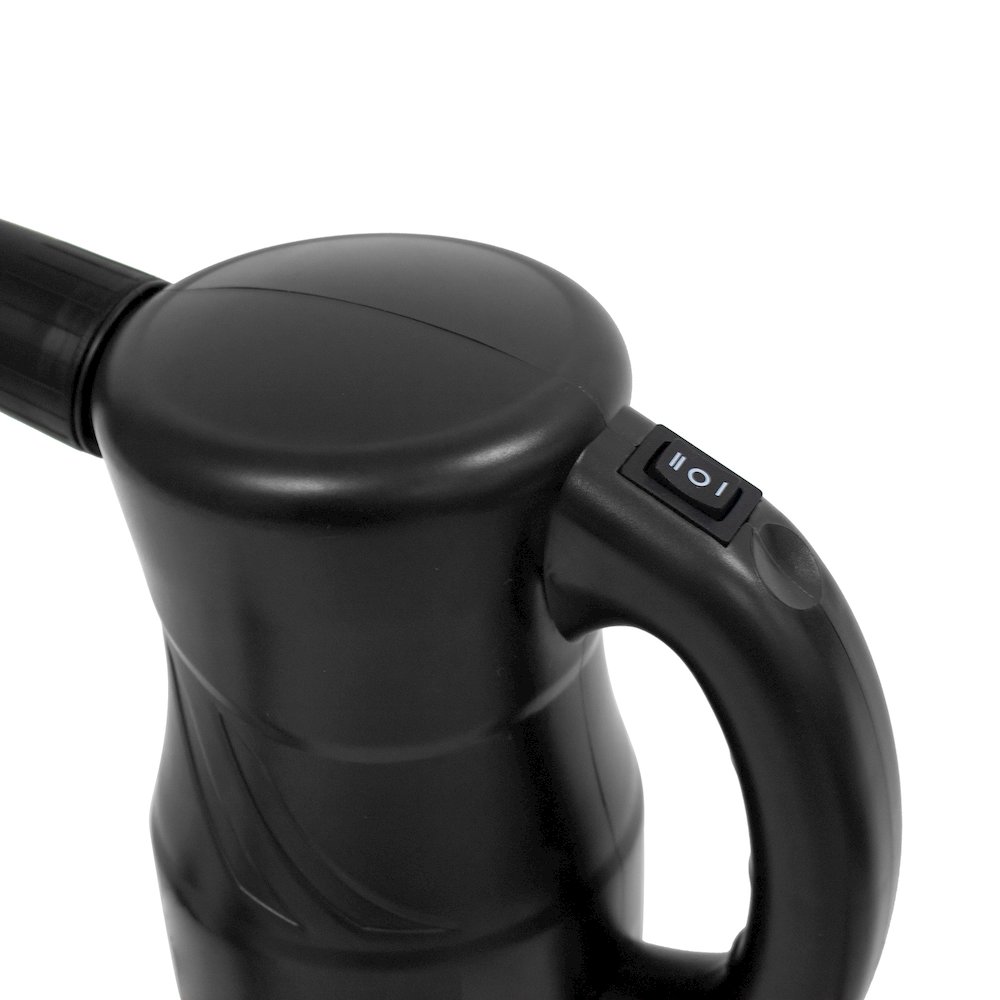 Powered Air Duster, Canned Air Replacement, Blower, Dryer, and Air Pump - Black. Picture 2