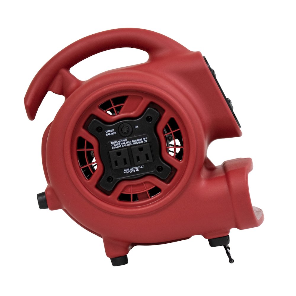 1/4 HP 925 CFM Multi-Purpose Mini Air Mover, Dryer, Blower and Timer. Picture 2