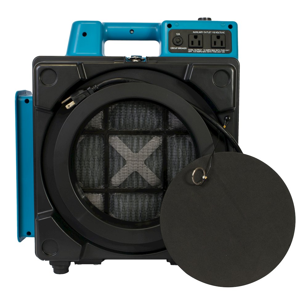 3 Stage Filtration HEPA Purifier System, Negative Air Machine, - Blue. Picture 11
