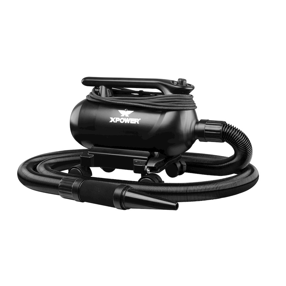 Professional Car Dryer Blower with Mobile Dock with Caster Wheels. Picture 2
