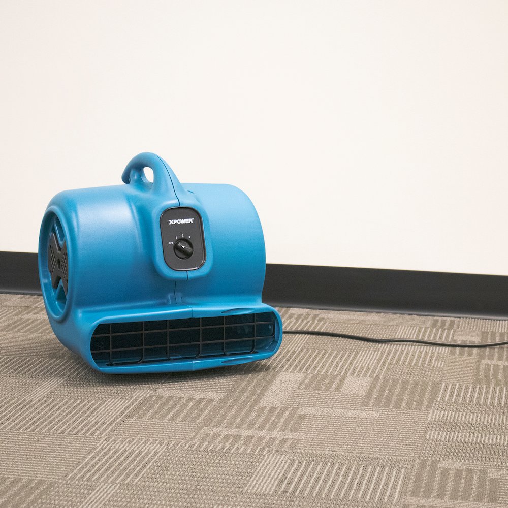 P-800 3/4 HP 3200 CFM 3 Speed Air Mover, Carpet Dryer, Floor Fan, Blower. Picture 8