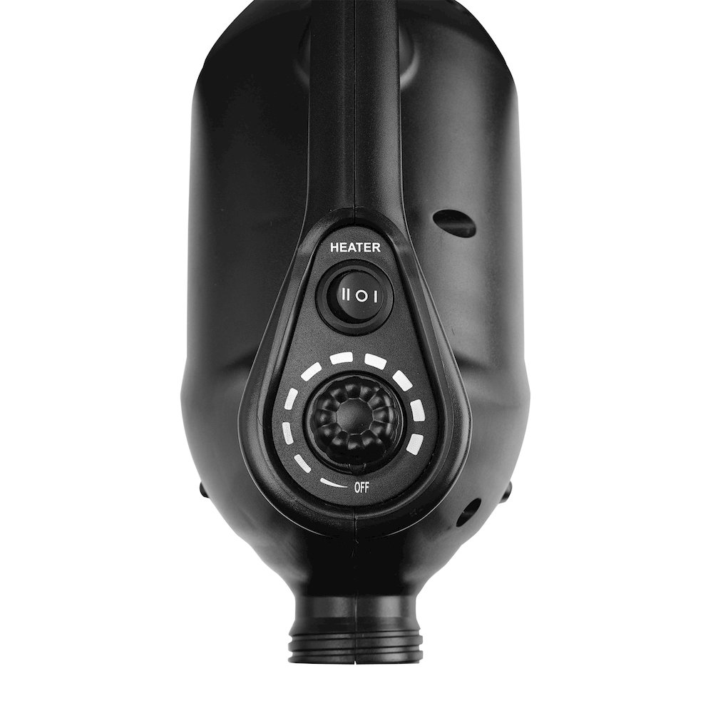Car Dryer Blower with 2 Heat Settings and Mobile Dock with Caster Wheels. Picture 2