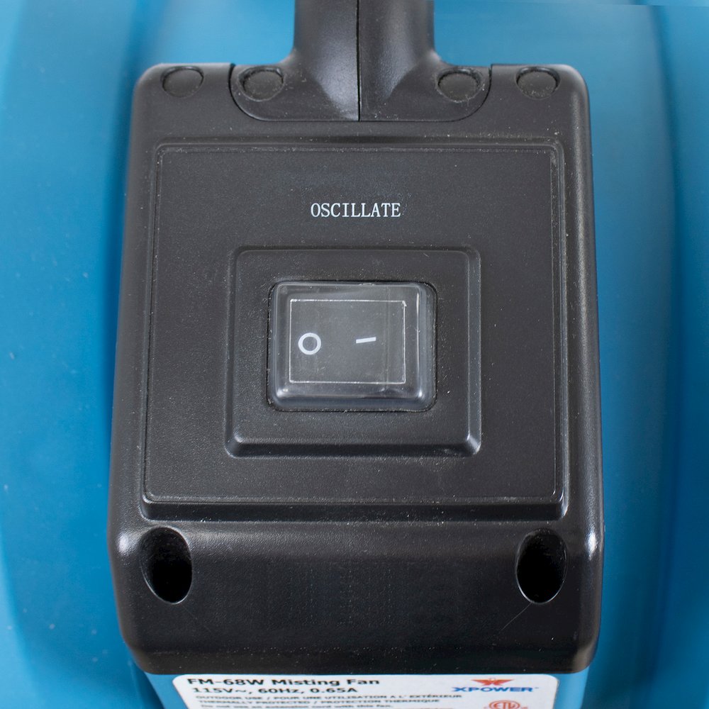 Oscillating Portable 3 Speed Outdoor Cooling Misting Fan. Picture 28