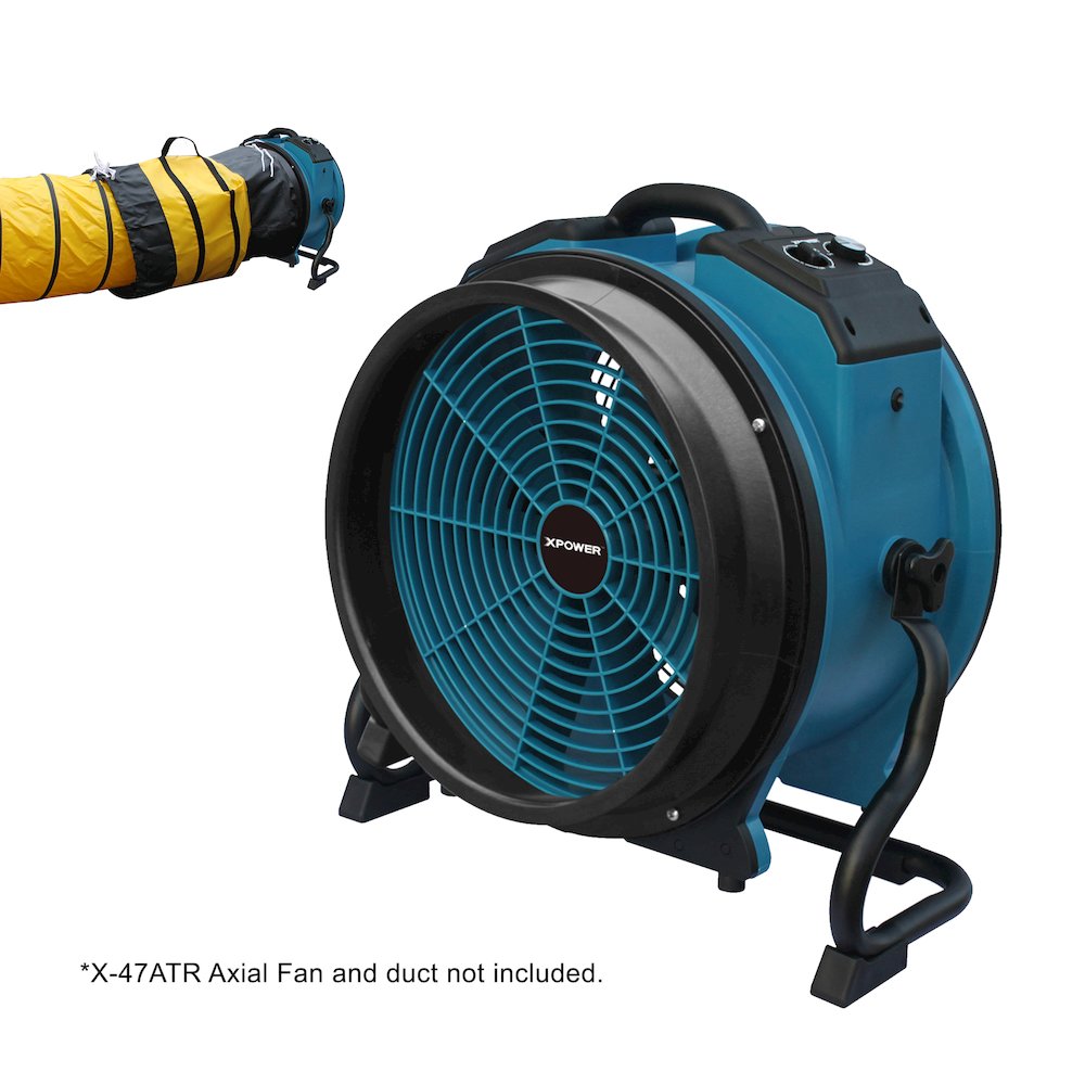 16" Diameter Axial Fan Duct Hose Adapter Kit. Picture 3