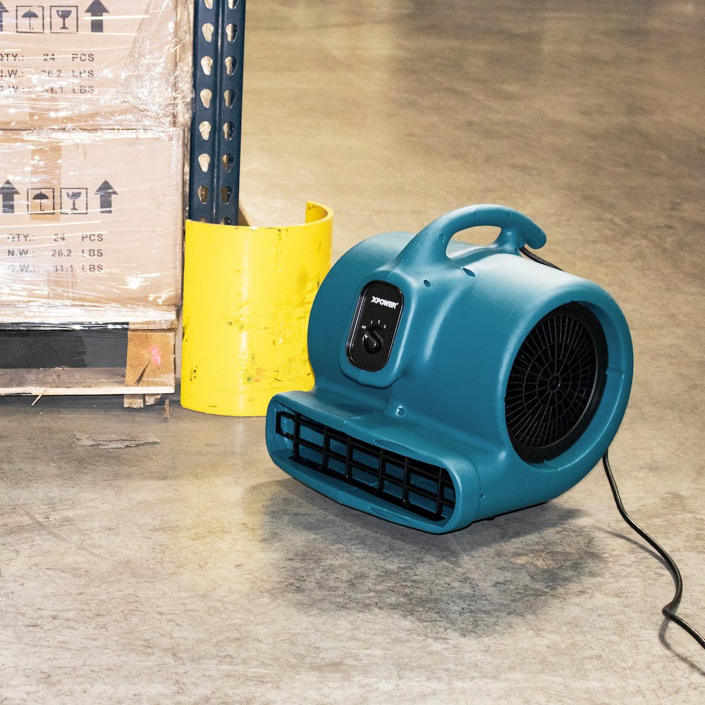 P-630 1/2 HP 2980 CFM 3 Speed Air Mover, Carpet Dryer, Floor Fan, Blower. Picture 10