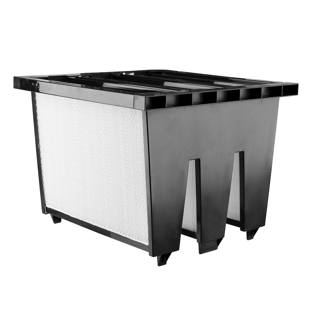 HEPA Filtration Air Purification System with Dual UV-C Lights & PM2.5 Sensor. Picture 1