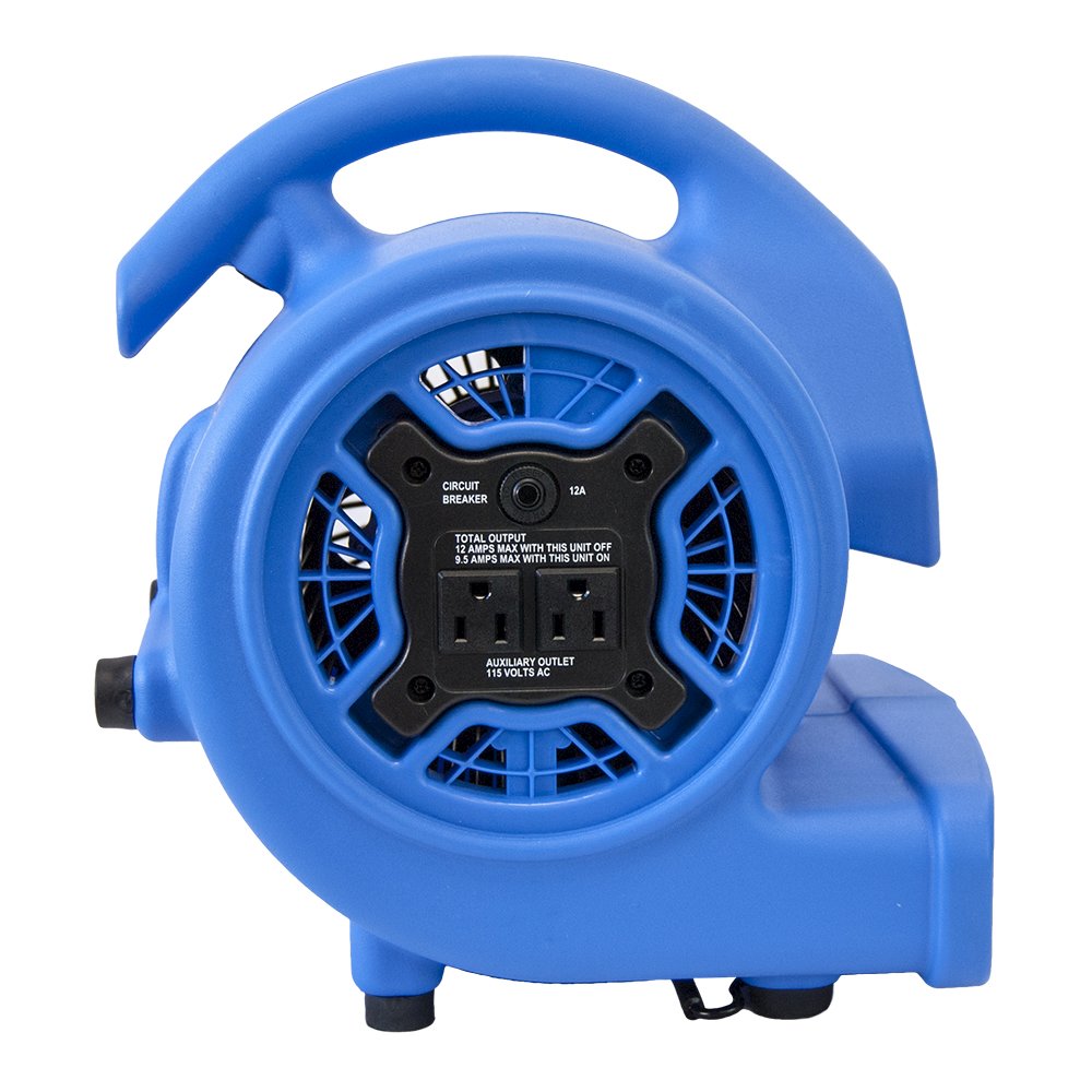 1/5 HP 800 CFM Multi-Purpose Mini Mighty Air Mover, Utility Fan, Dryer, Blower. Picture 6