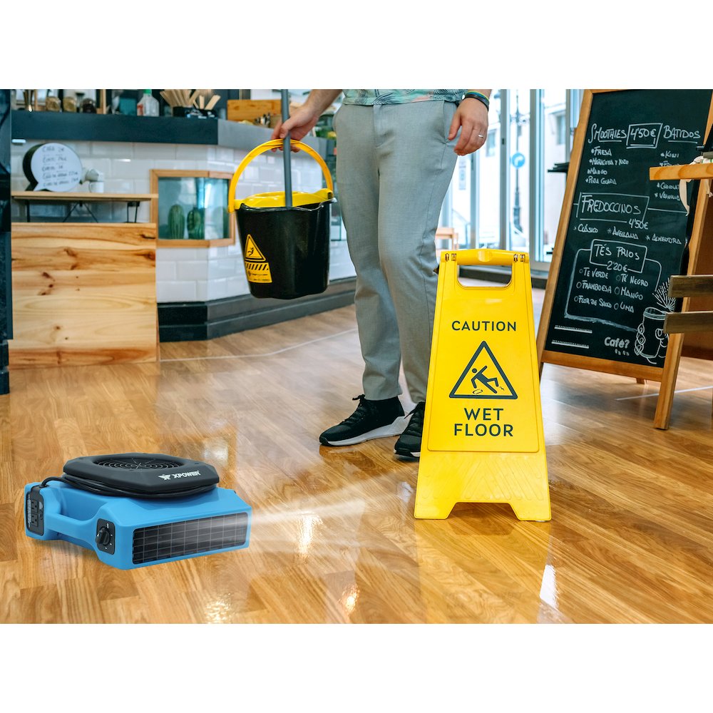 CFM 3 Speed Low Profile Air Mover, Floor Fan, Carpet Dryer. Picture 15