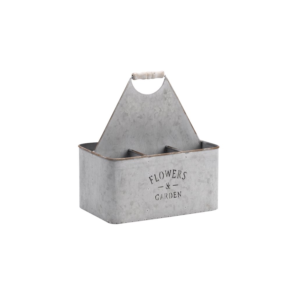 Metal Planter with Compartments. Picture 1