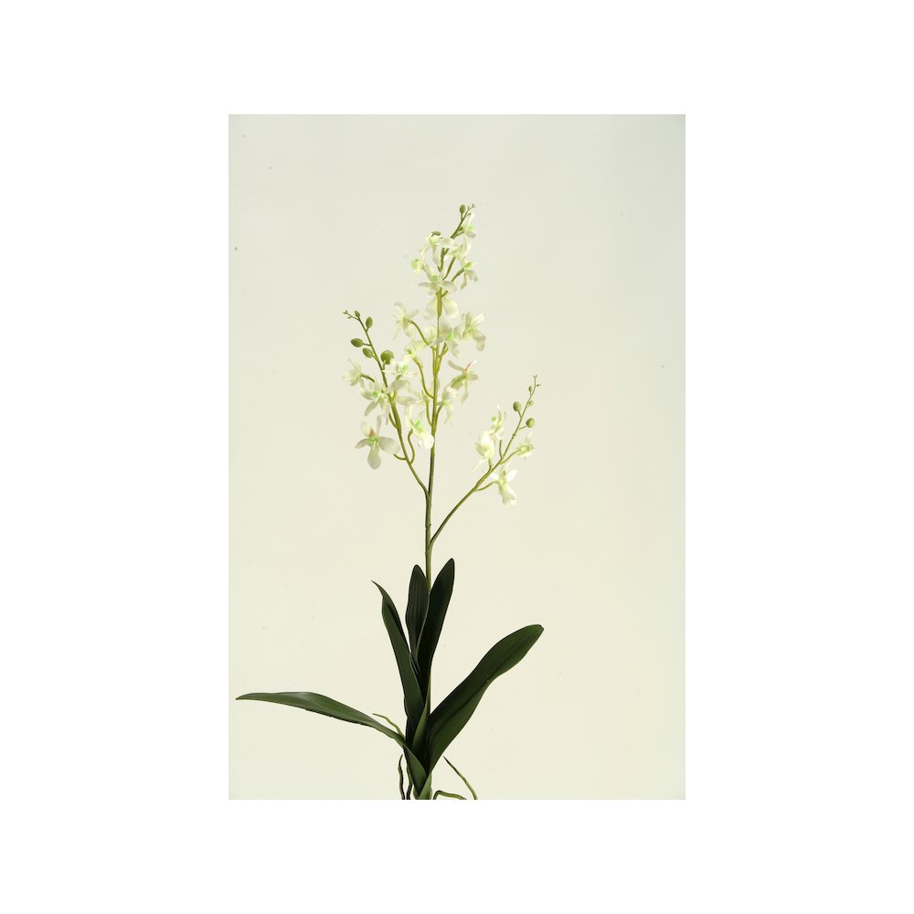 30.5" Green Dendrobium Orchid - Set of 3. Picture 1