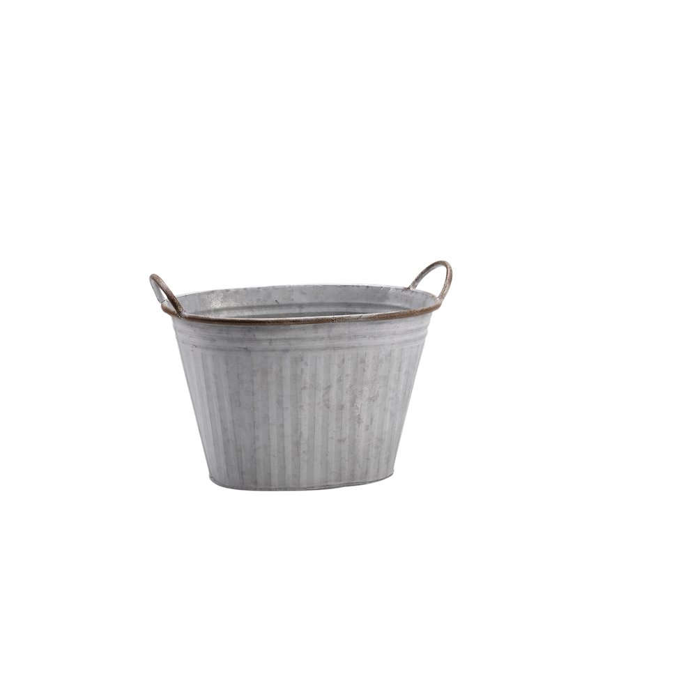 Large Metal Bucket. Picture 1