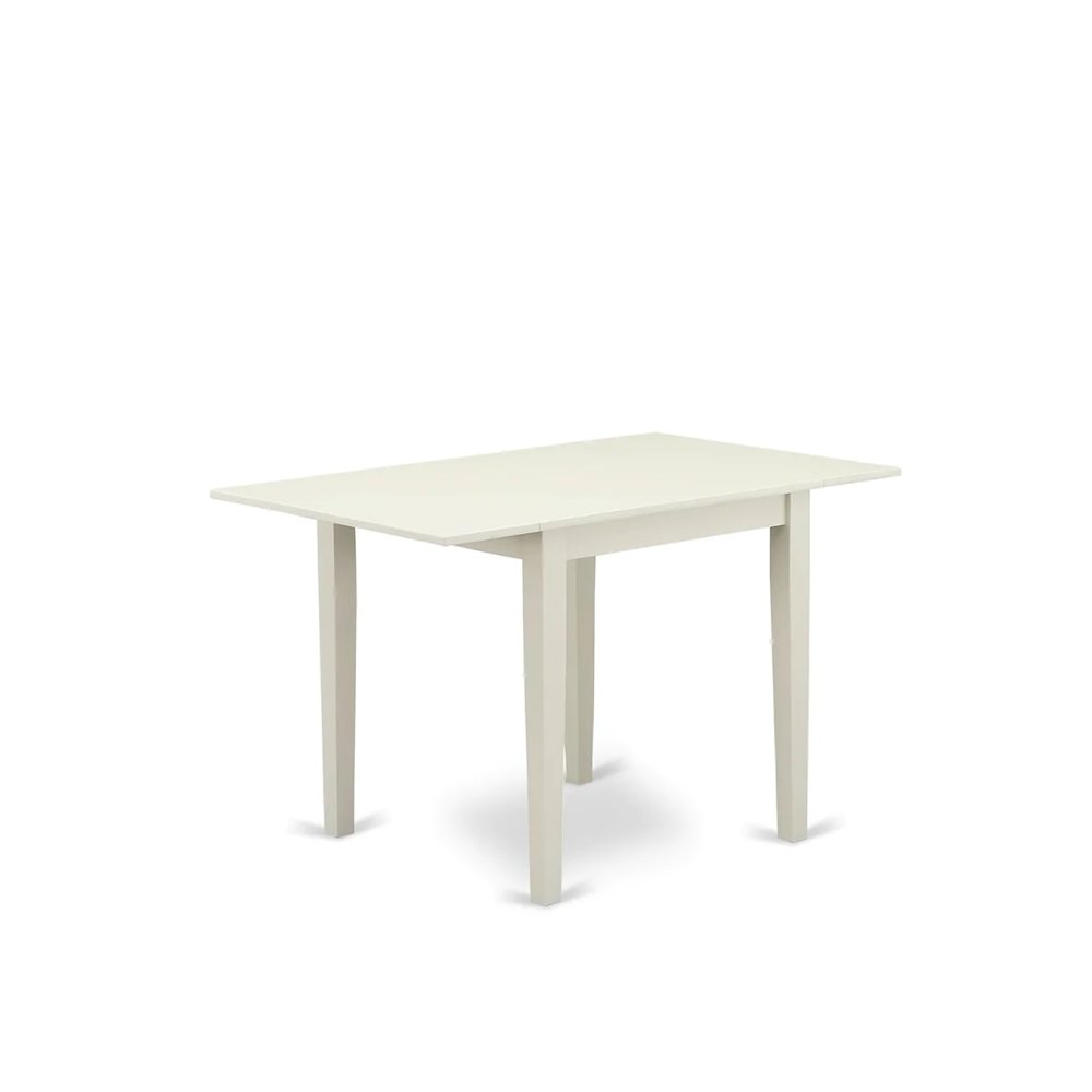 Dining Room Set Linen White, NDFL5-LWH-01. Picture 3
