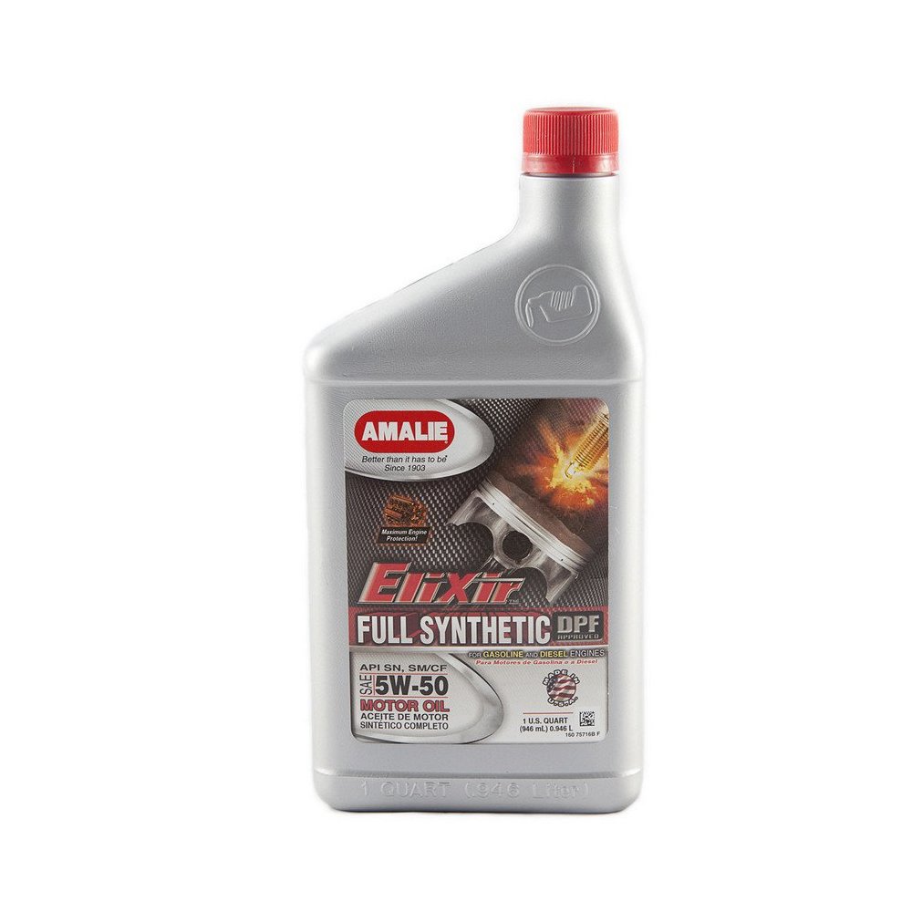 Elixir Full Synthetic 5w50 Oil 1Qt. Picture 1