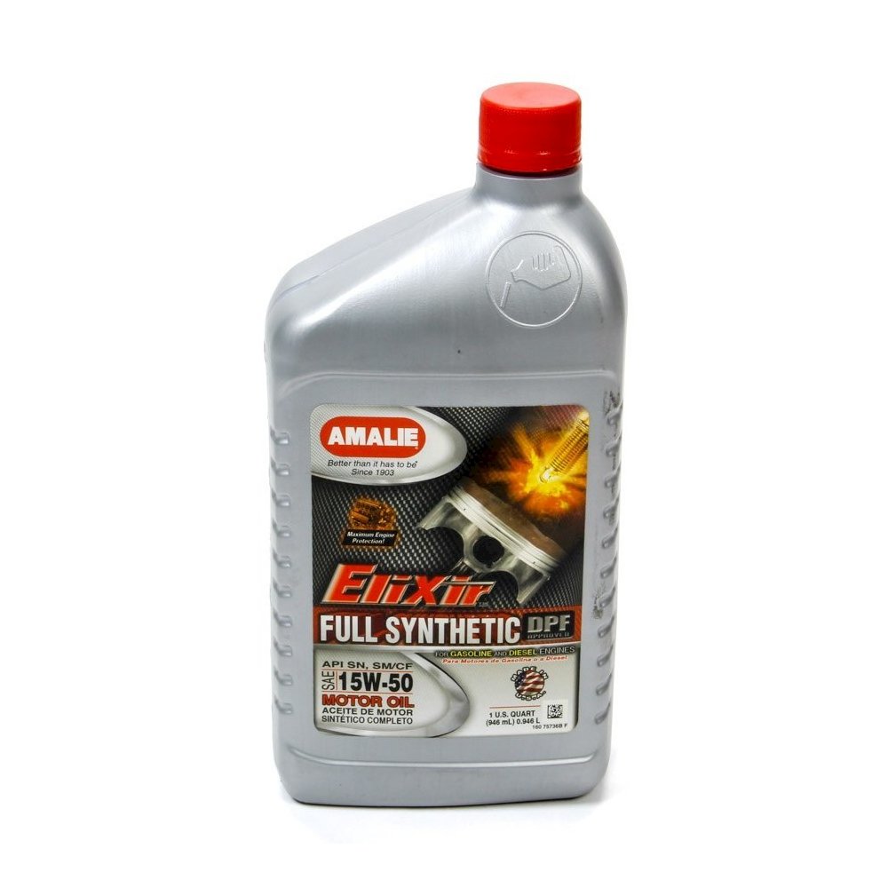 Elixir Full Synthetic 15w50 Oil 1Qt. Picture 1