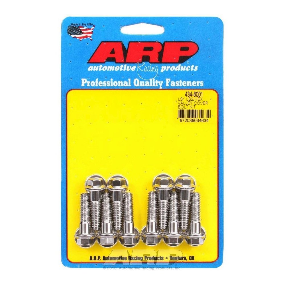 S/S Valley Cover Bolt Kit - 6pt. LS1/LS2. Picture 1