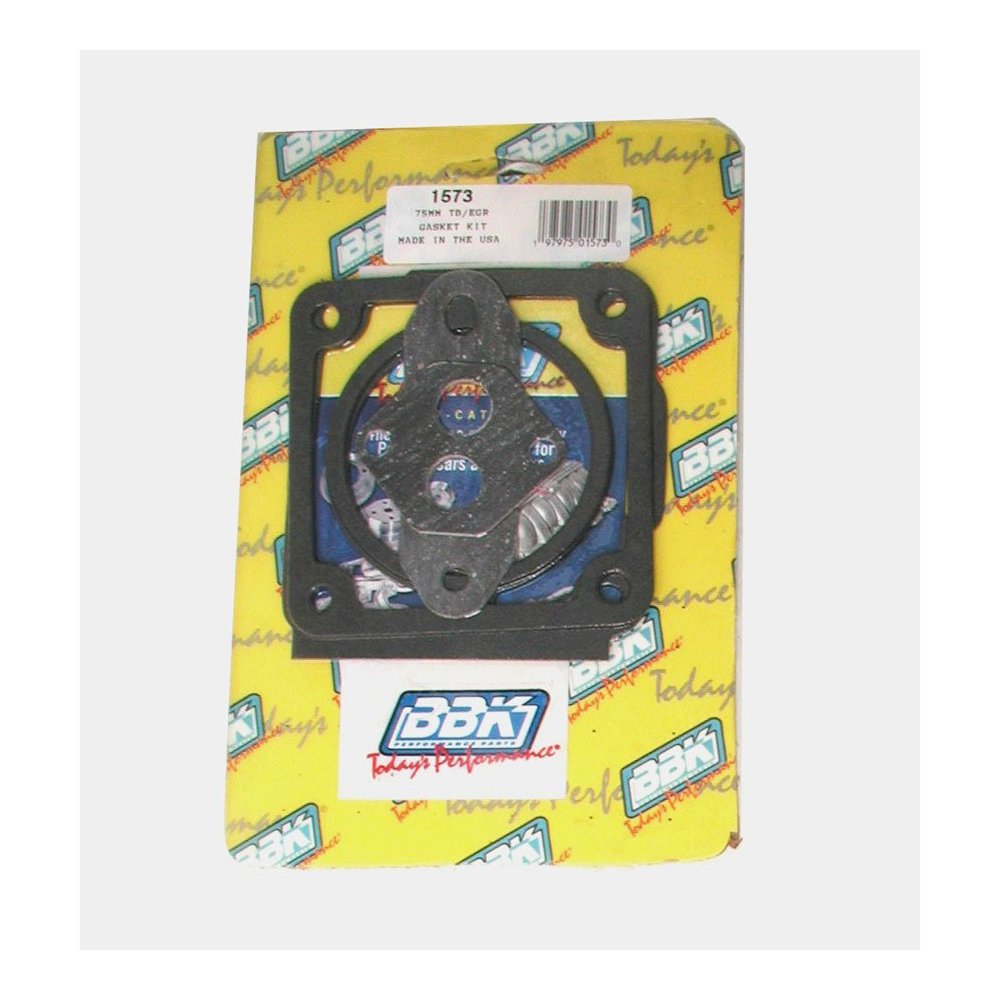 Throttle Body Gasket Kit - 75mm 86-93 Mustang. Picture 1