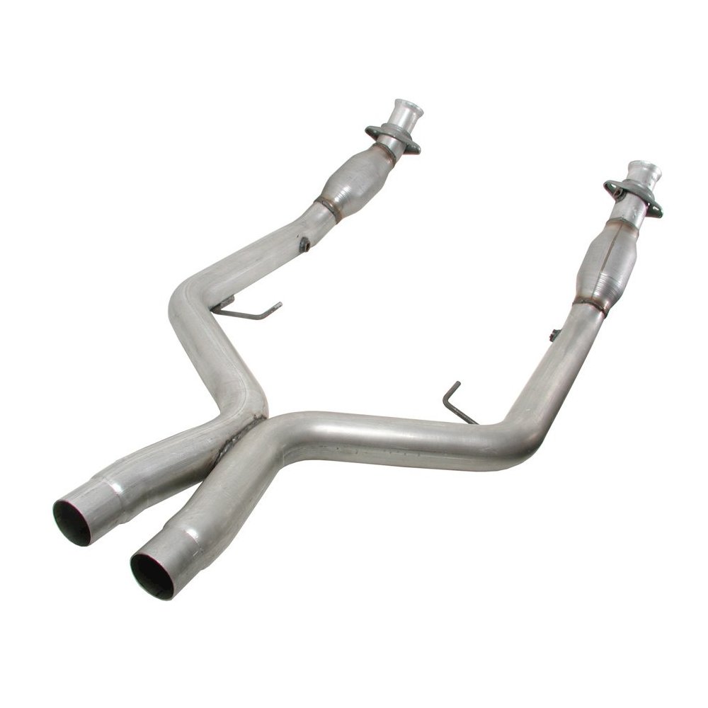2-3/4 X-Pipe w/Cats 05-10 Mustang GT 4.6L. Picture 1
