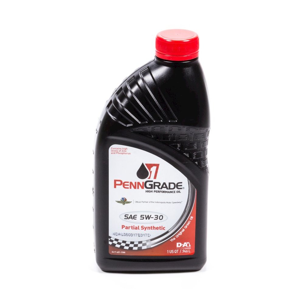 5w30 Racing Oil 1 Qt Partial Synthetic. Picture 1