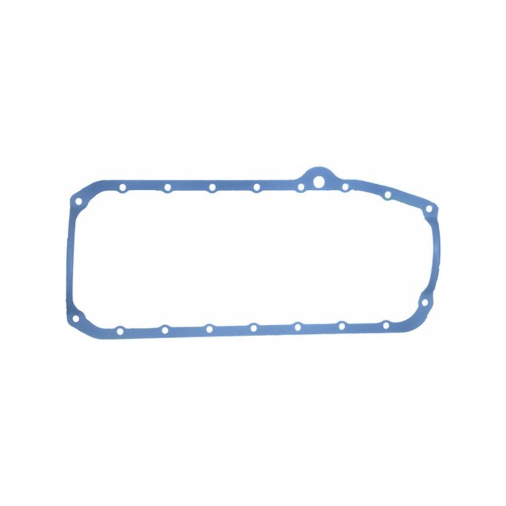 SBC One Piece Rubber Oil Pan Gasket. Picture 1