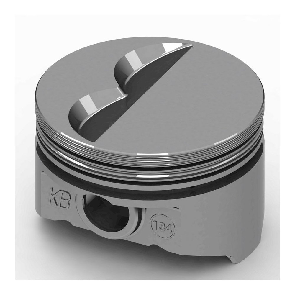 SBC Flat Top Piston Set 4.040 Bore -7cc. Picture 1