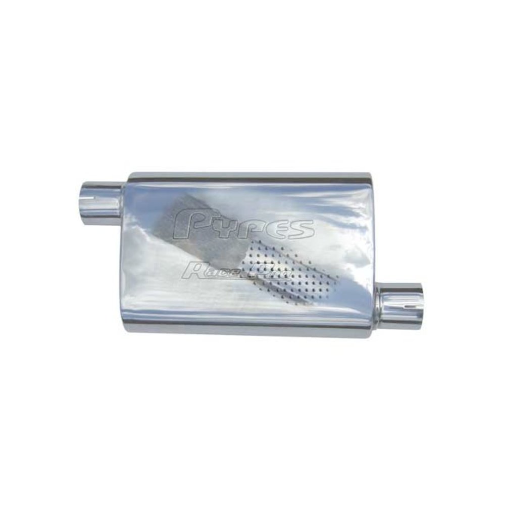 Race Muffler 2.5in Offset/Center Each. Picture 1