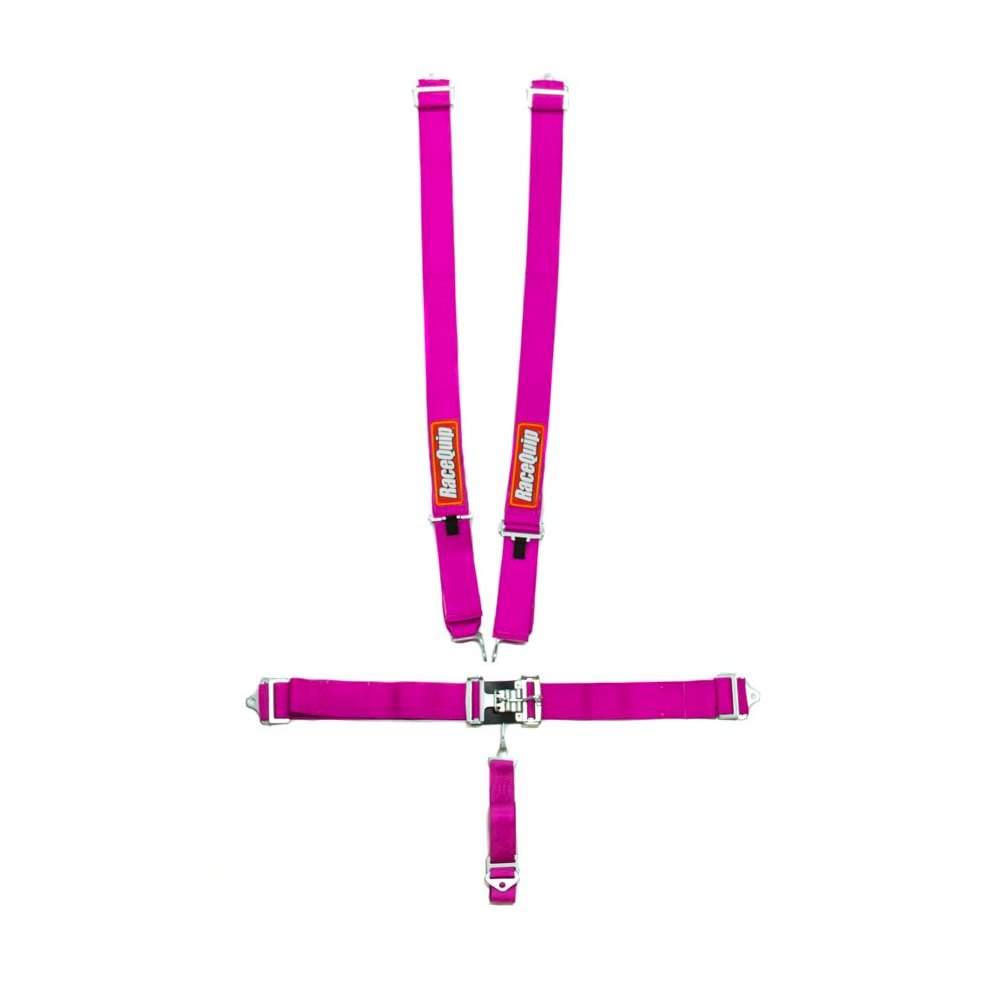 5pt Harness Set L&L Pink SFI. Picture 1