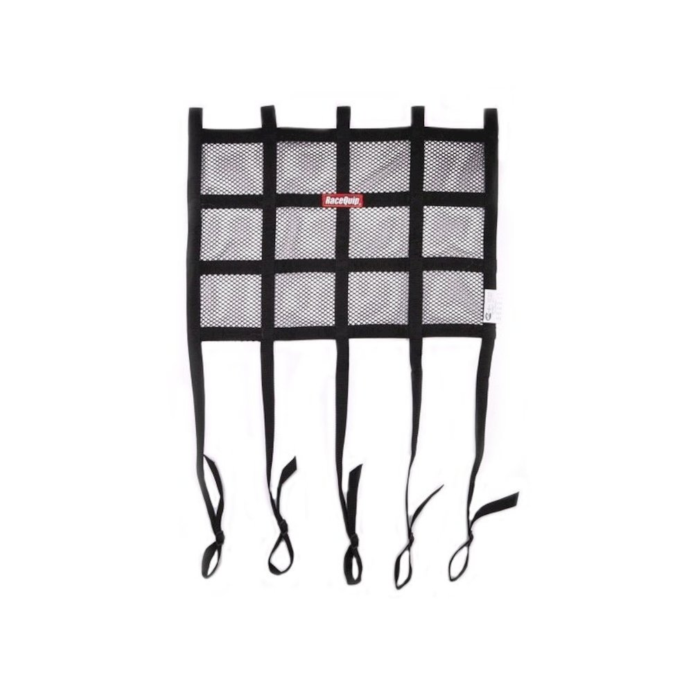 Window Net Mesh Black SFI Hybrid Adj. Strap. Picture 1