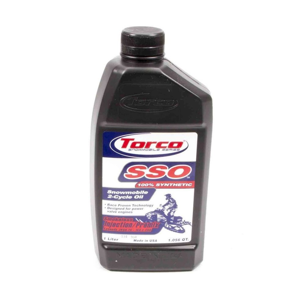 SSO Synthetic Smokeless 2 Cycle Snowmobile Oil. Picture 1