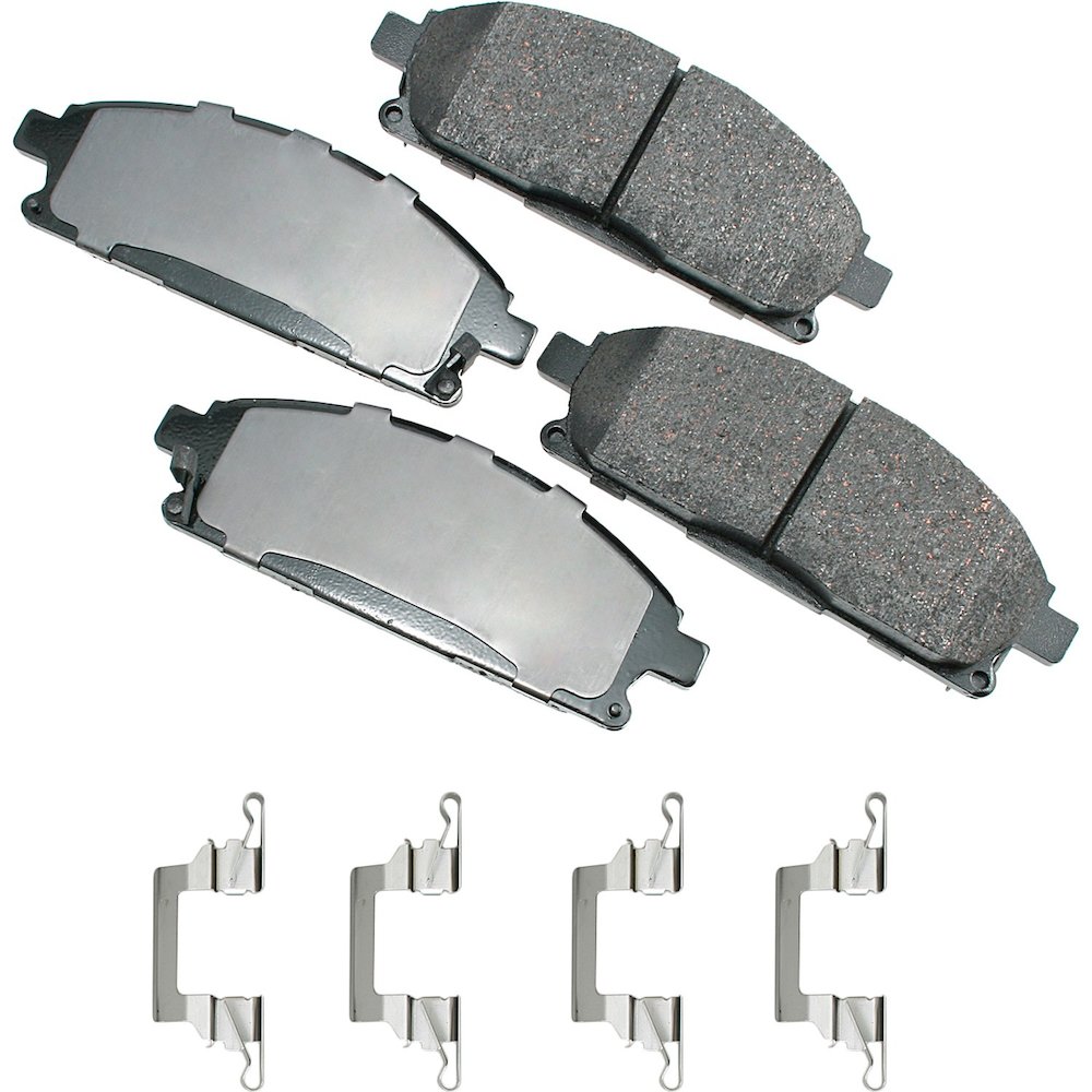 Brake Pads Front Acura MDX 03-06 Quest 04-09. Picture 1