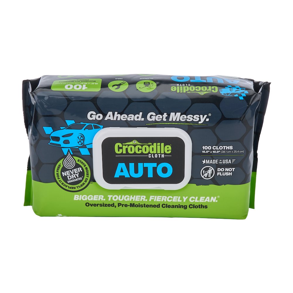 Croc Cloth Auto 100pk. Picture 1