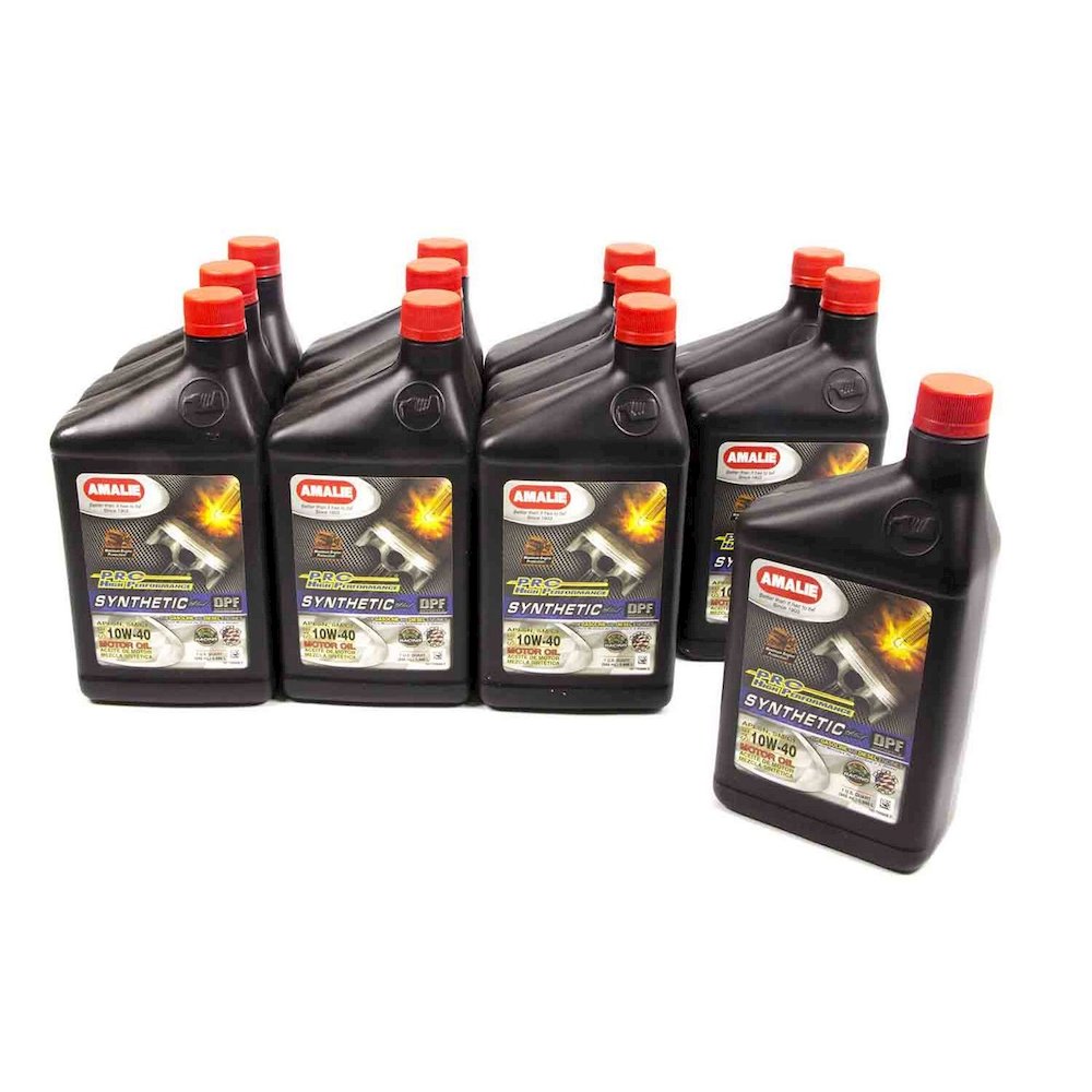 PRO HP Syn Blend 10w40 Oil Case 12x1Qt. Picture 1