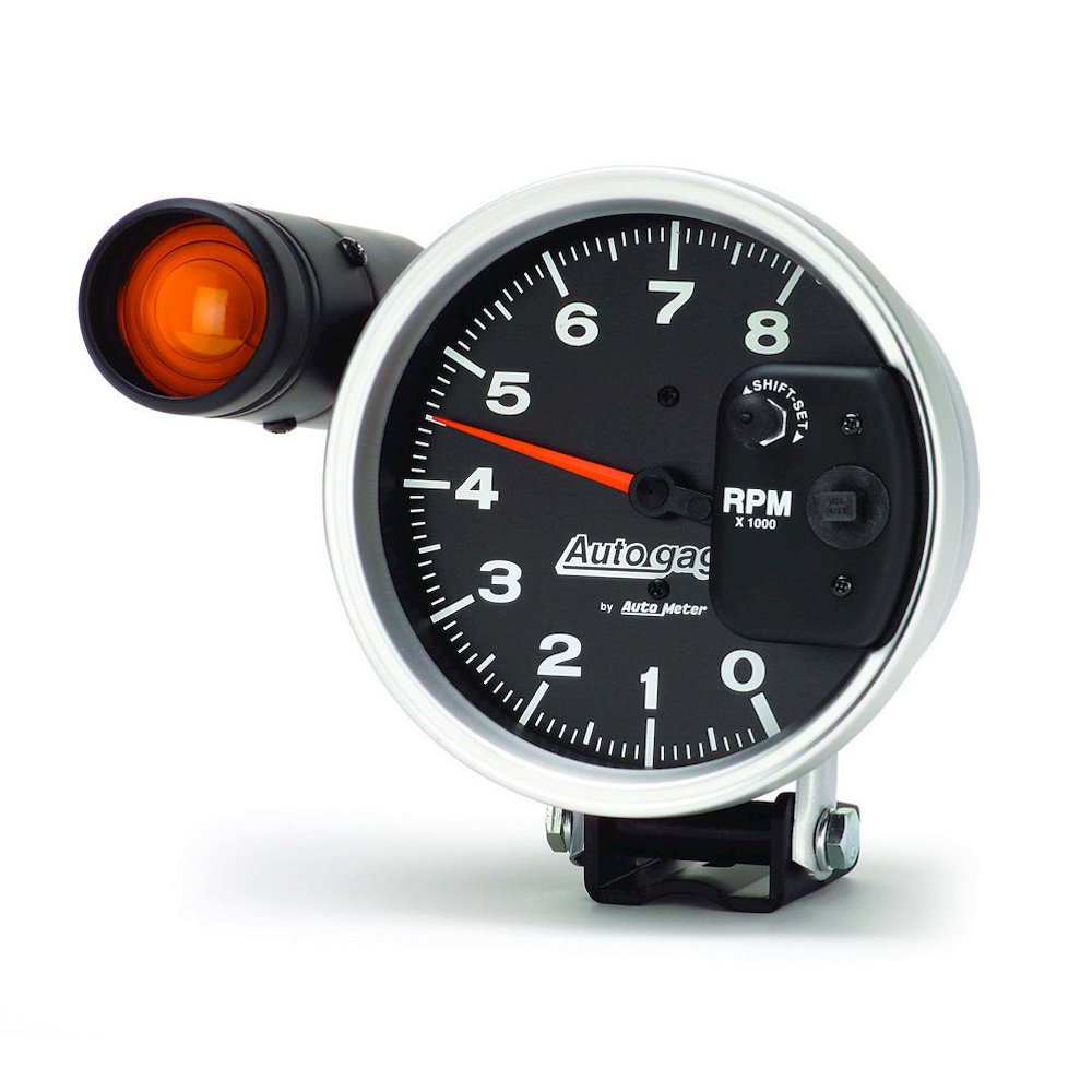 5in Auto Gage Monster Tach w/Shift Light. Picture 1