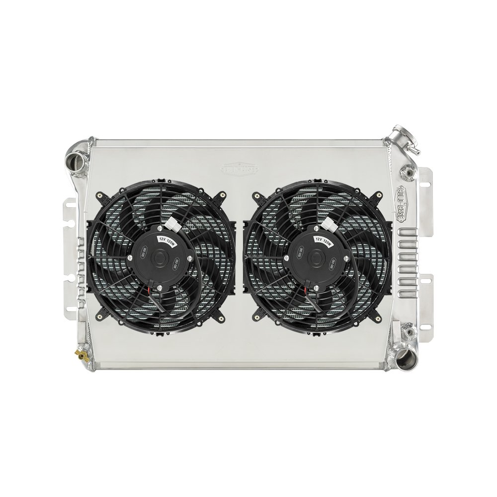 67-69 F-Body Dual 12in Fans. Picture 1