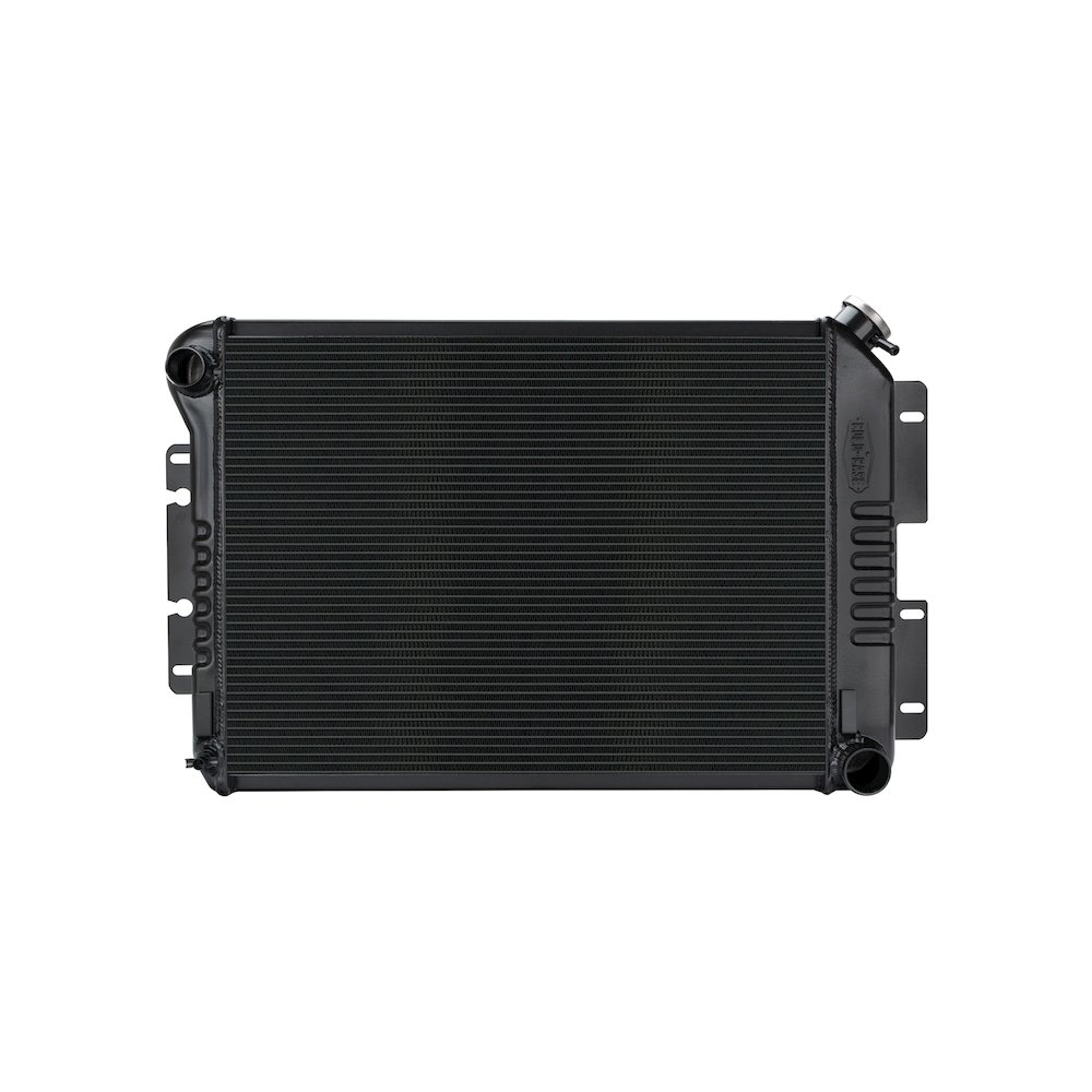 67-69 Camaro Radiator Manual Trans Black. Picture 1