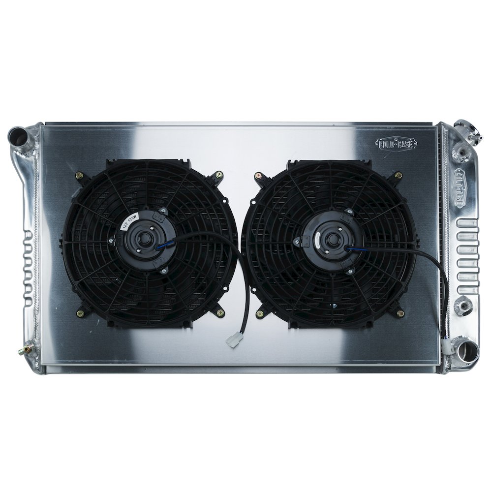 68-72 A-Body Radiator AT Dual 12in Fan Kit. Picture 1