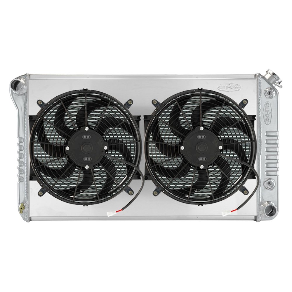 68-77 A-Body Radiator w/Dual 14in Fan Kit. Picture 1