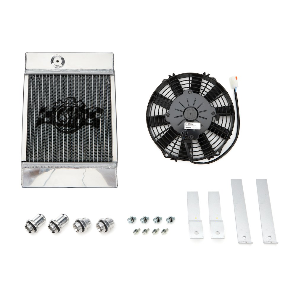 Radiator Universal Drag Race Tuck Radiator. Picture 1