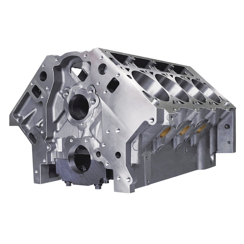 LS SHP Iron Block 9.240 Deck/4.125 Bore. Picture 1