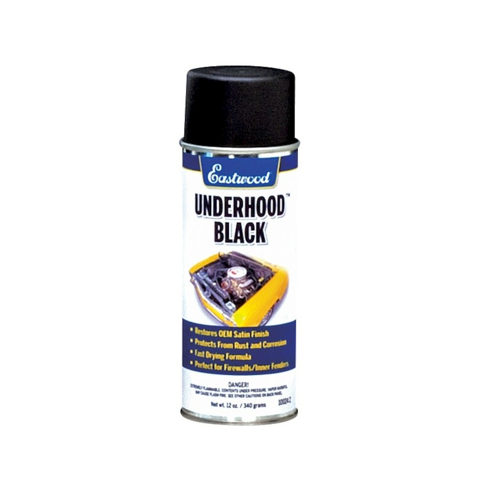 Underhood Paint Black 11oz Aerosol. Picture 1