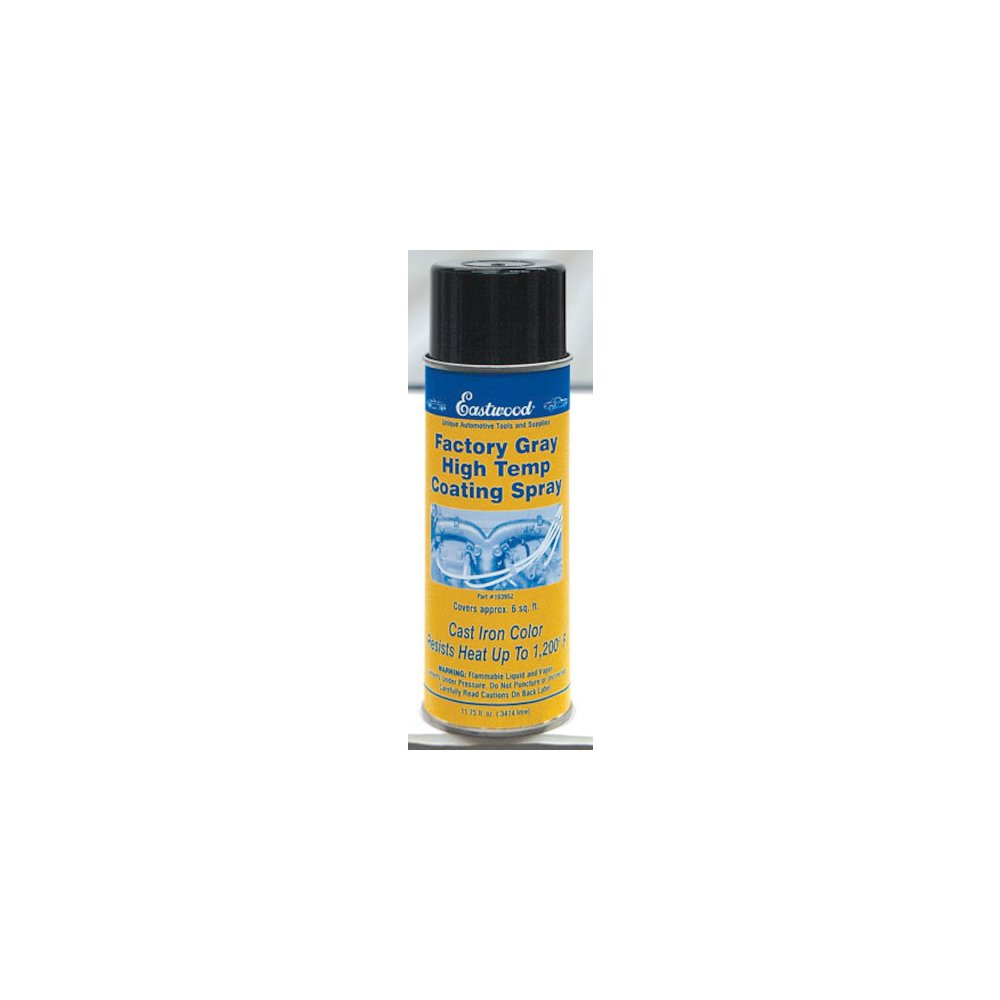 Factory Gray Hi-Temp Coating 11.75oz Aerosol. Picture 1