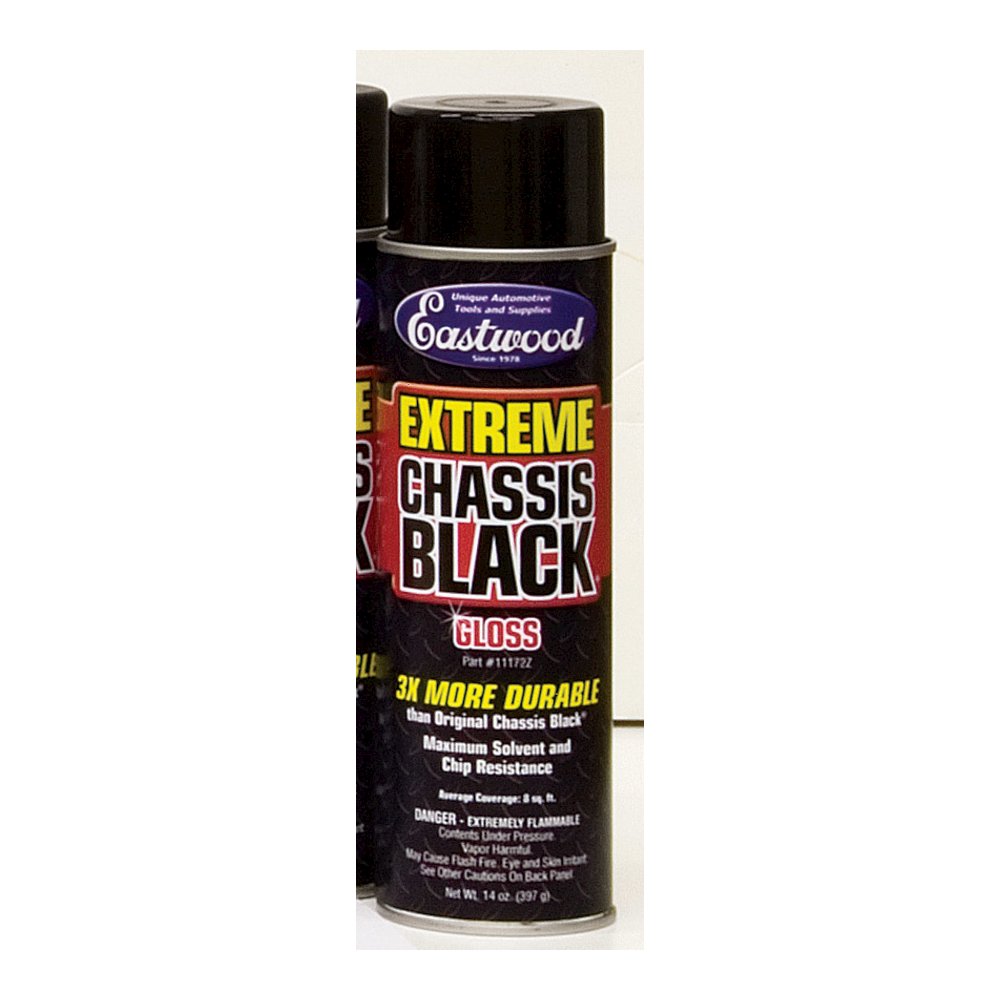 Extreme Chassis Black Paint 14oz Aerosol. Picture 1