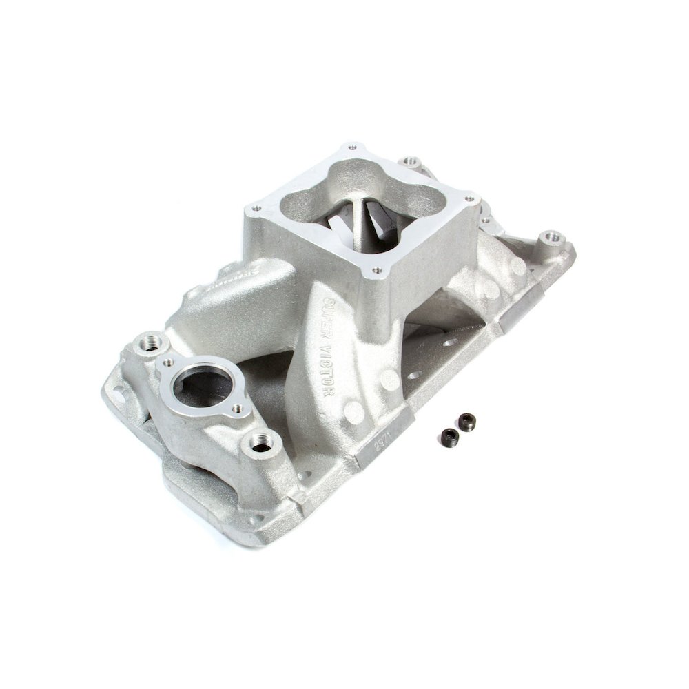 SBC Super Victor 4500 Manifold - 23 Degree. Picture 1