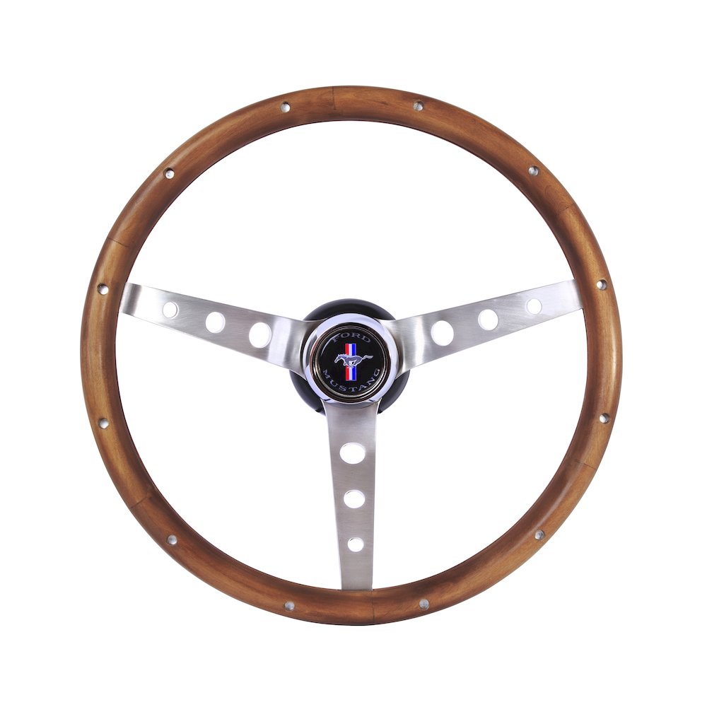 15in Walnut Mustang Wheel. Picture 1
