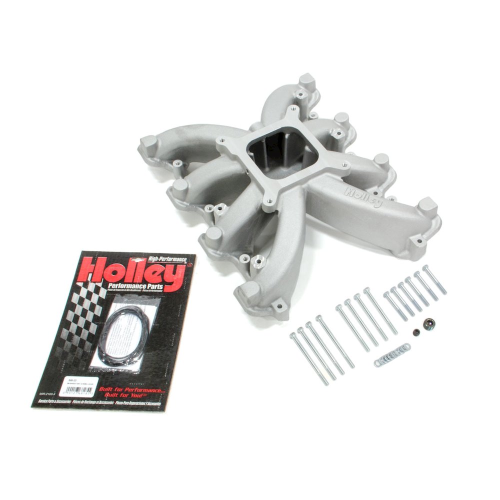 Intake Manifold Single Plane - Carb GM LS3/L92. Picture 1