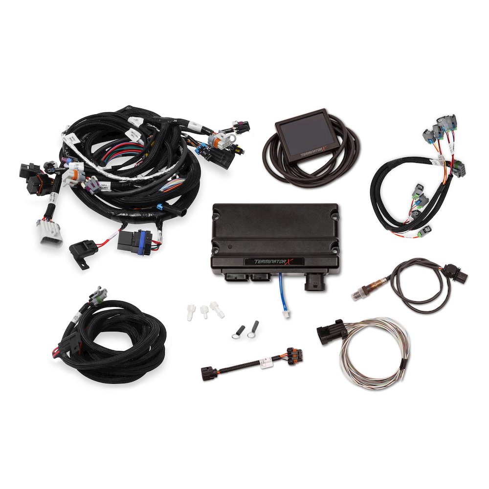 Terminator -X MPFI Kit GM LS1 w/EV6 Inj Harness. Picture 1