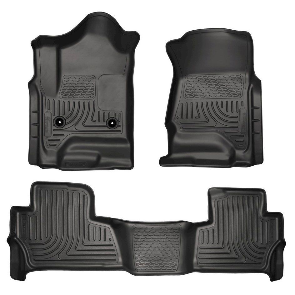 15-   Tahoe Floor Liners Black. Picture 1